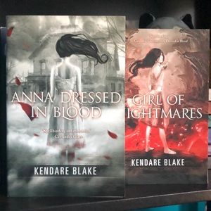 PB Anna Dressed in Blood 1 & 2 by Kendare Blake
